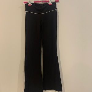 TNA wide leg tights XS black